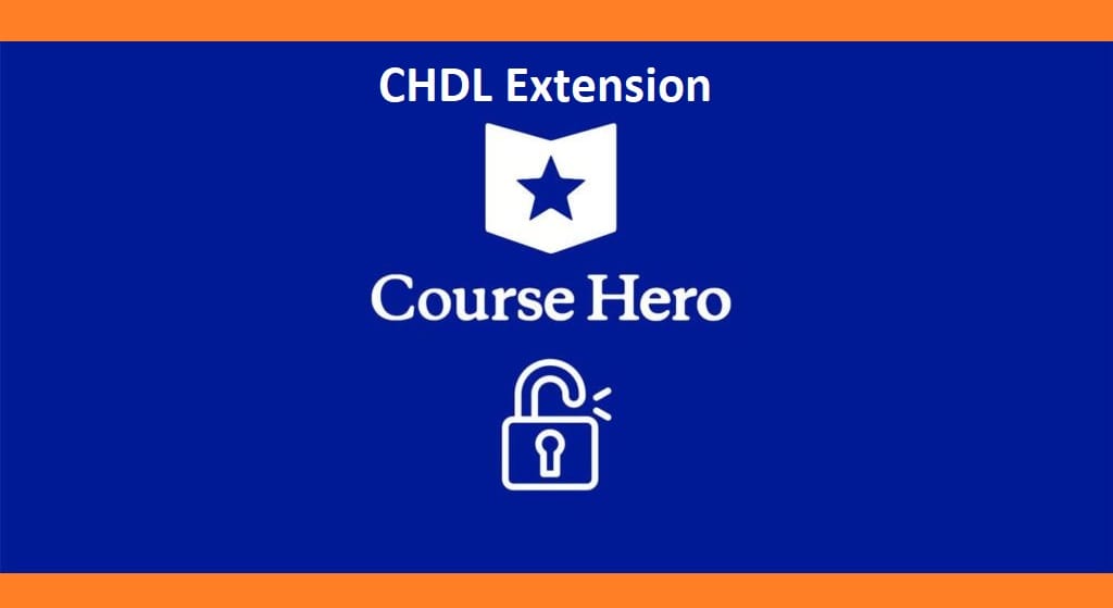 Download CHDL Extension for Course Hero